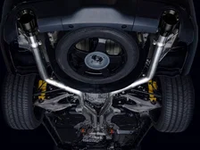 Track Edition Exhaust for Dodge Durango 6.4 / 6.2 SC - Diamond Black Tips image 10