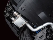 SwitchPath™ Exhaust for S650 Ford Mustang Dark Horse - Quad Diamond Black Tips image 9