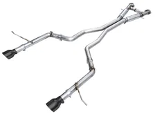 Track Edition Exhaust for Dodge Durango 6.4 / 6.2 SC - Diamond Black Tips image 1