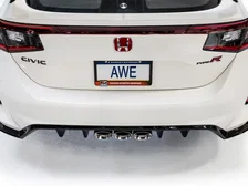 Track Edition Exhaust for FL5 Civic Type R - Triple Chrome Silver Tips image 25