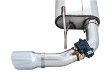SwitchPath™ Cat-back Exhaust (with Remote) for Ford Focus RS - Chrome Silver Tips image 3
