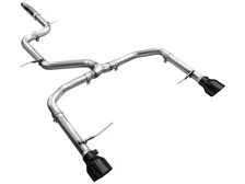 Track Edition Exhaust for MK7.5 GLI - Diamond Black Tips for Volkswagen Jetta image 2