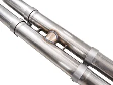 Track Edition Catback Exhaust for BMW G90/G99 M5 - 4.5" Chrome Silver Tips image 3