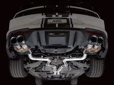 SwitchPath™ Cat-back Exhaust for '18-'23 S550 Mustang GT - Quad Chrome Silver Tips image 14
