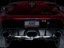 Track Edition Exhaust for GR Corolla - Diamond Black Tips image 8