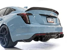 SwitchPath™ Exhaust for Cadillac CT5-V Blackwing - 4.5" Diamond Black Tips image 19