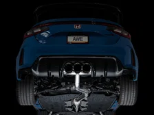 Track Edition Exhaust for FL5 Civic Type R - Triple Diamond Black Tips image 10