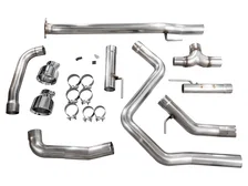 Track Edition Exhaust for Elantra N - Chrome Silver Tips image 5