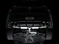 Touring Edition Exhaust for Volkswagen MK8 Golf R - Chrome Silver Tips image 13
