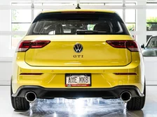 Touring Edition Exhaust for VW MK8 GTI - Chrome Silver Tips image 9