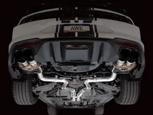 SwitchPath™ Cat-back Exhaust for '18-'23 S550 Mustang GT - Quad Diamond Black Tips image 14