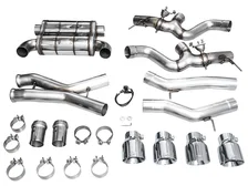 SwitchPath™ Exhaust for BMW G87 M2 - 4.5" Chrome Silver Tips image 6