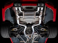 SwitchPath™ Catback Exhaust for BMW F8X M3/M4 - 4" Diamond Black Tips image 9
