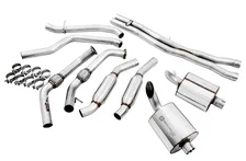 Touring Edition Exhaust for Audi B9 SQ5 - Resonated - Uses OE Tips image 3