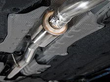 Track Edition Exhaust for FL5 Civic Type R - Triple Chrome Silver Tips image 16