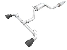 Touring Edition Exhaust for VW MK8 GTI - Diamond Black Tips image 1