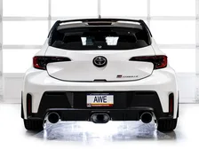 Track Edition Exhaust for GR Corolla - Chrome Silver Tips image 5