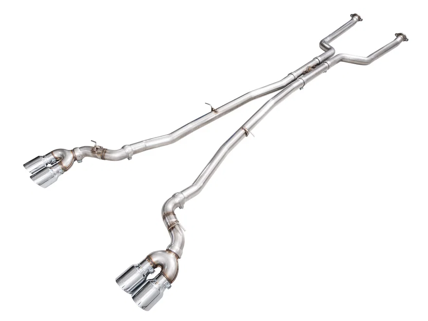 Track Edition Catback Exhaust for BMW G90/G99 M5 - 4.5" Chrome Silver Tips