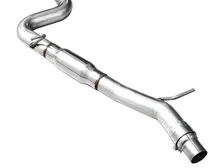 Touring Edition Exhaust for Volkswagen MK8 Golf R - Chrome Silver Tips image 5