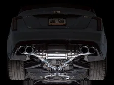 SwitchPath™ Exhaust for Cadillac CT5-V Blackwing - 4.5" Chrome Silver Tips image 21