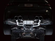 SwitchPath Catback Exhaust for BMW G8X M3/M4 - 4.5" Chrome Silver Tips image 11