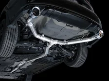 Track Edition Exhaust for FE1 Civic Si/DE4 Acura Integra - 5” Chrome Silver Tips image 15