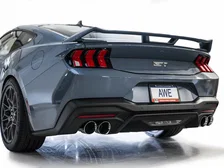 SwitchPath™ Exhaust for S650 Ford Mustang GT Fastback - Quad Chrome Silver Tips image 14