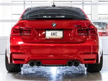 SwitchPath™ Catback Exhaust for BMW F8X M3/M4 - 4" Chrome Silver Tips image 5