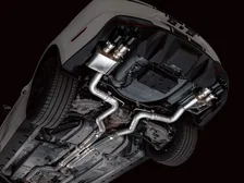 SwitchPath™ Cat-back Exhaust for '18-'23 S550 Mustang GT - Quad Diamond Black Tips image 9