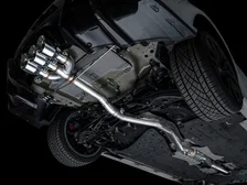Track Edition Exhaust for DE5 Integra Type-S - Triple Chrome Silver Tips image 12