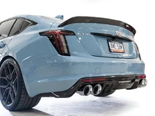 SwitchPath™ Exhaust for Cadillac CT5-V Blackwing - 4.5" Chrome Silver Tips image 19