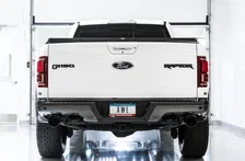 0FG Exhaust for Gen 2 Ford Raptor (Resonated Performance Cat-back) - Diamond Black 5" Tips image 5
