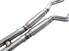 SwitchPath™ Cat-back Exhaust for '18-'23 S550 Mustang GT - Quad Chrome Silver Tips image 4