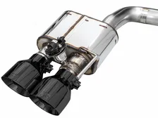 SwitchPath™ Exhaust for S650 Ford Mustang Dark Horse - Quad Diamond Black Tips image 5