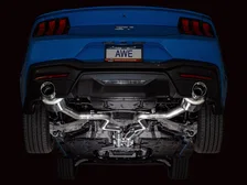 Touring Edition Exhaust for S650 Ford Mustang GT Fastback - Dual Chrome Silver Tips image 9