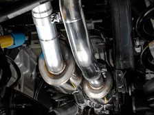 0FG Catback Exhaust for RAM TRX - 5" Chrome Silver Tips image 7