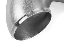 Cast Stainless Steel Y Splitter - 70mm (2.75") to Dual 63.5mm (2.5") image 4
