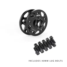 Wheel Spacer Kit With Lug Bolts - 12mm Thick - 57.1mm CB - 40mm Bolts image 1