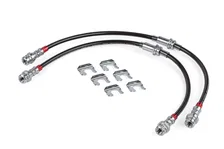Braided Stainless Steel Brake Lines (Set of 2) - Front for Volkswagen image 1