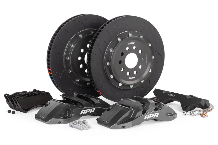 370x34mm 6-Piston Big Brake Kit - Front - Grey - (8V RS3)