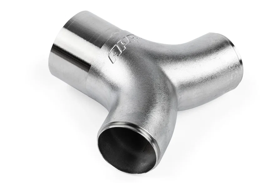 Cast Stainless Steel Y Splitter - 76mm (3") to Dual 63.5mm (2.5")