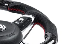 Steering Wheel - Carbon Fiber & Perforated Leather for Volkswagen image 4