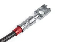 Braided Stainless Steel Brake Lines (Set of 2) - Front image 3