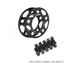 Wheel Spacer Kit With Lug Bolts - 2mm Thick - 66.5mm CB - 30mm Bolts image 1