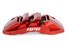 370x34mm 6-Piston Big Brake Kit - Front - Red - (MQBEVO 355mm) image 5
