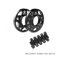 Wheel Spacer Kit With Lug Bolts - 17mm Thick - 66.5mm CB - 45mm Bolts image 1
