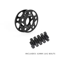 Wheel Spacer Kit With Lug Bolts - 4mm Thick - 57.1mm CB - 32mm Bolts image 1
