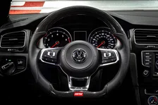 Steering Wheel - Carbon Fiber & Perforated Leather for Volkswagen image 6