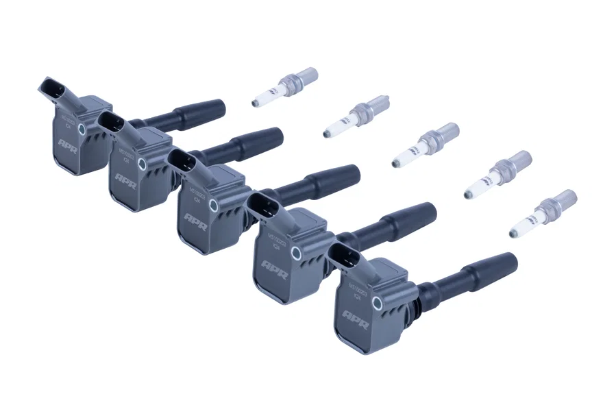 Ignition Coil & Spark Plug Kit (2.5T EA855.2 5-cylinder engines) for Audi A6