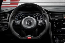 Steering Wheel - Carbon Fiber & Perforated Leather for Volkswagen image 6